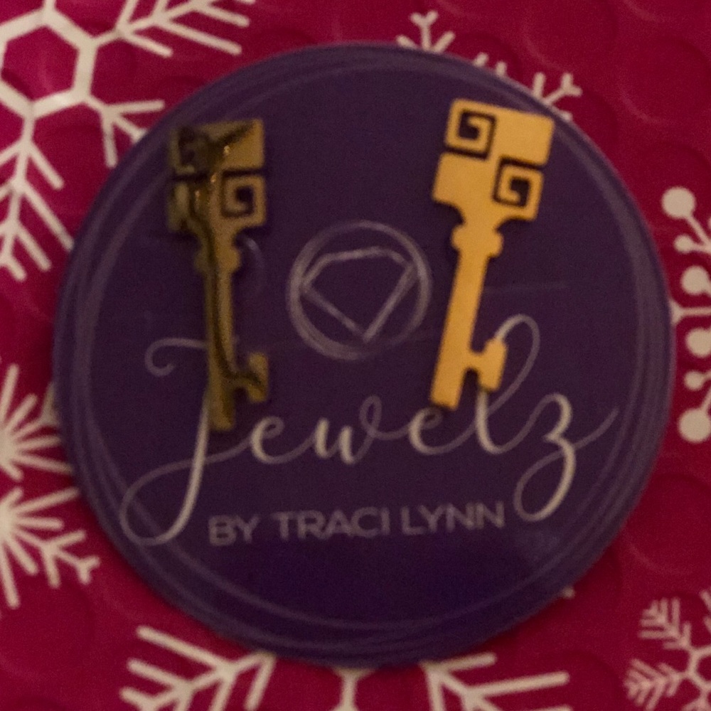 Key Earrings - Picture 3 of 3